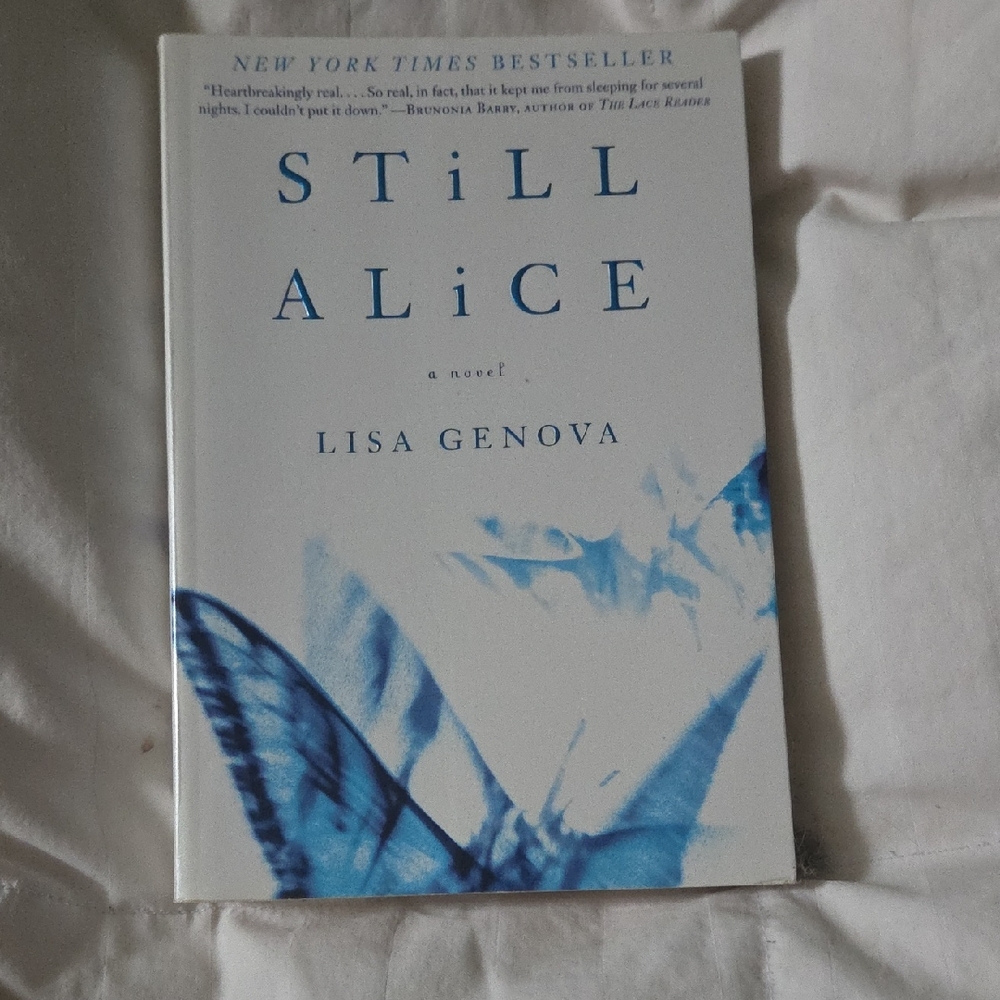 Blue and White Novel - Still Alice